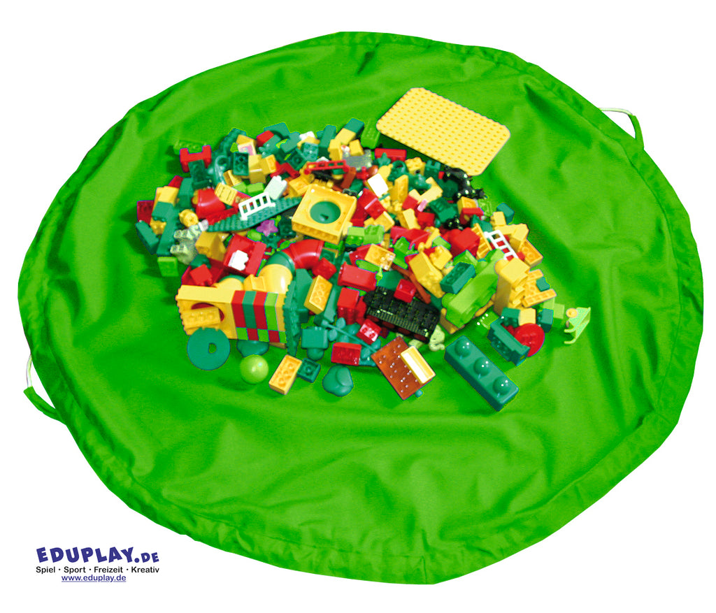 Aufräumsack/Spieldecke grün