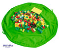 Aufräumsack/Spieldecke grün