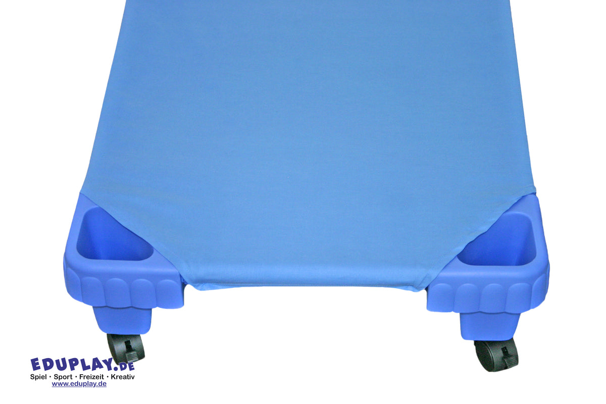 Spannlaken blau 130 cm