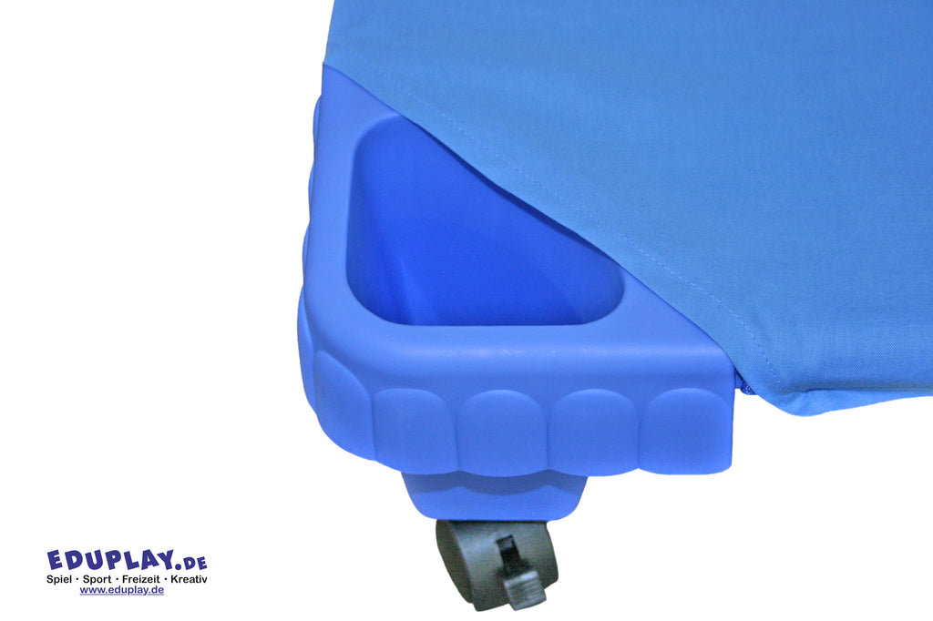 Spannlaken blau 130 cm