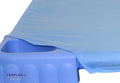 Spannlaken blau 140 cm