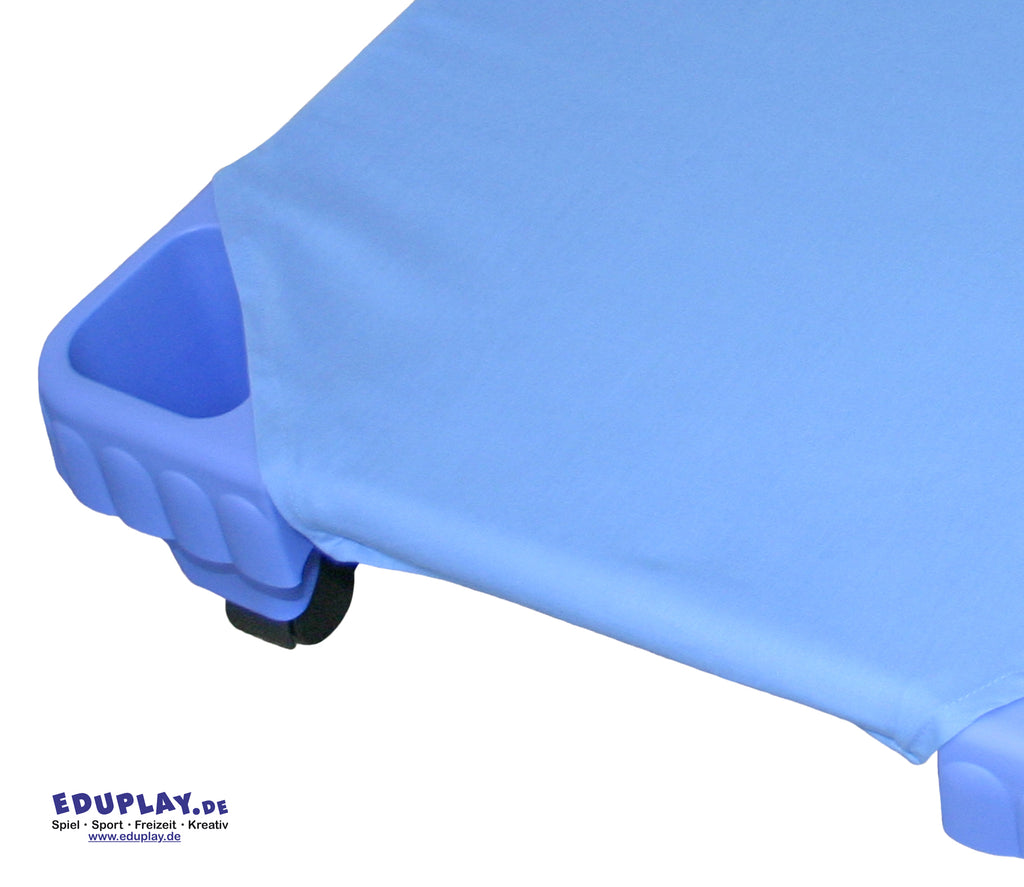 Spannlaken blau 140 cm