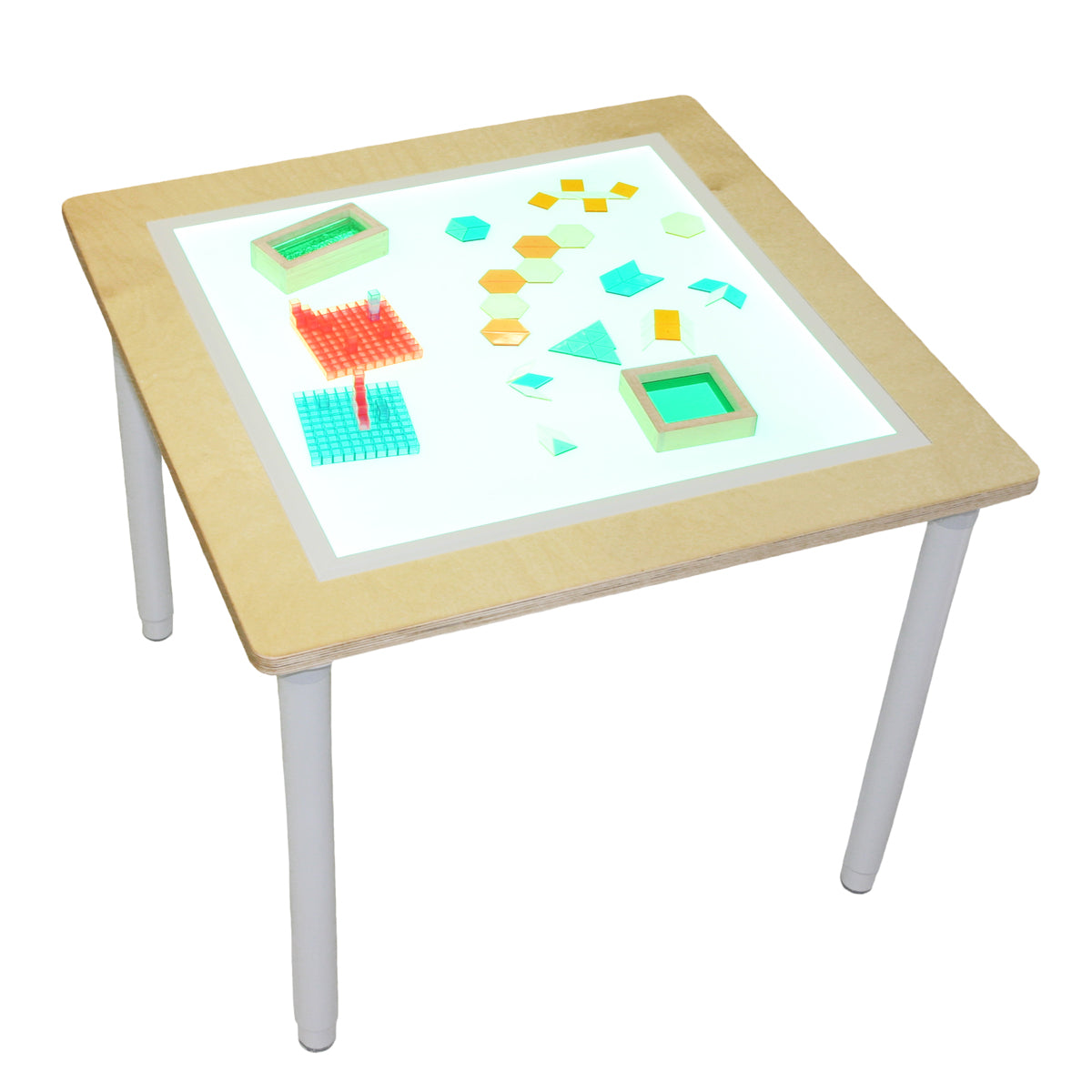 Leuchttisch farbig