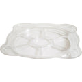 Schale 7-fach transparent für Leuchtkübel
