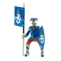 Turnierritter blau Spielfigur