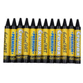 belcolART Crewax Premium 12 Wachsmalstifte schwarz