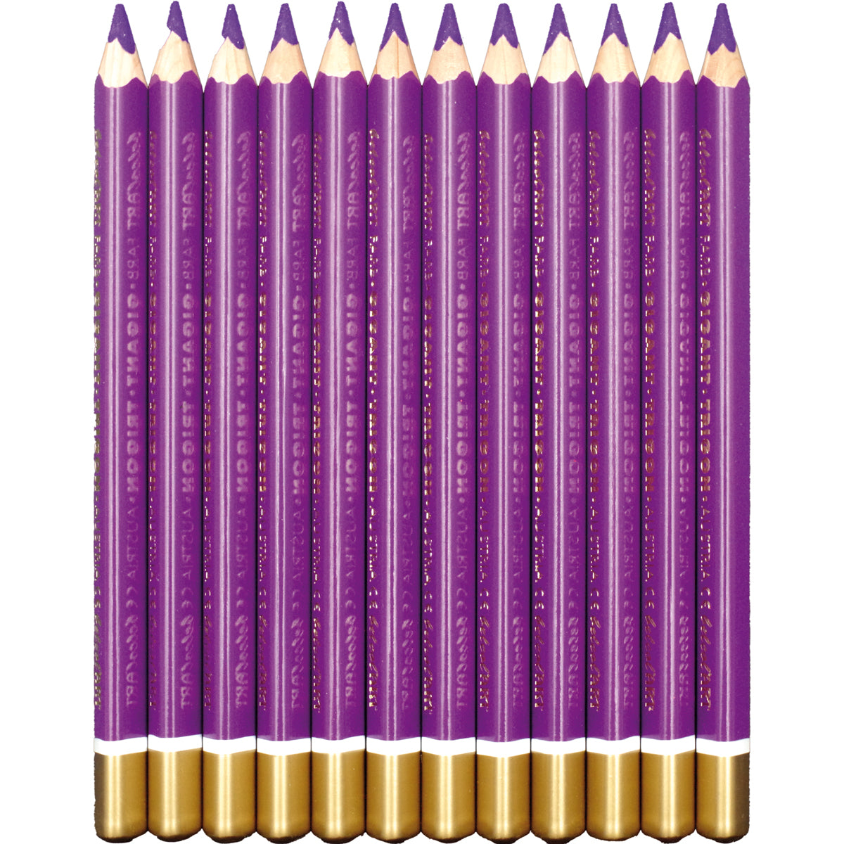 belcolART Farb Gigant Trigon 12 Stifte violett