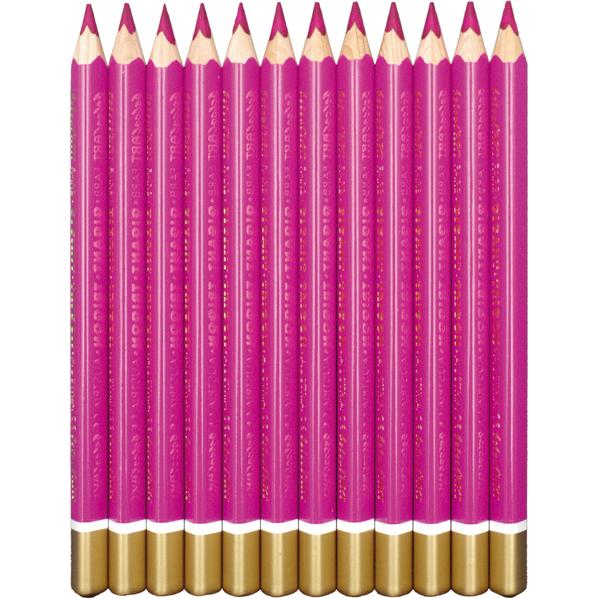 belcolART Farb Gigant Trigon 12 Stifte magenta